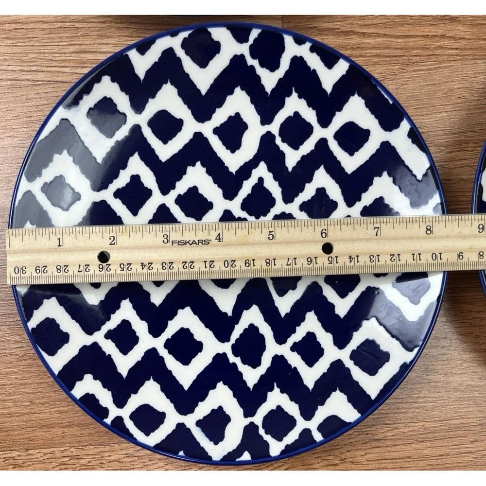 Pier 1 Stoneware Set of 4 Salad Plates 8.5